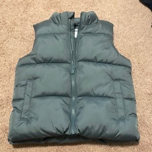 Heavy weight grey puffer vest